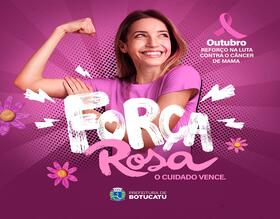 Saúde promove ações no Outubro Rosa com foco na saúde da mulher