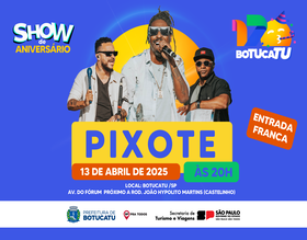 Botucatu 170 Anos: Pixote pela primeira vez na cidade com o melhor do pagode e samba