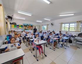 Patrulha da Paz inicia as aulas no ano letivo de 2025