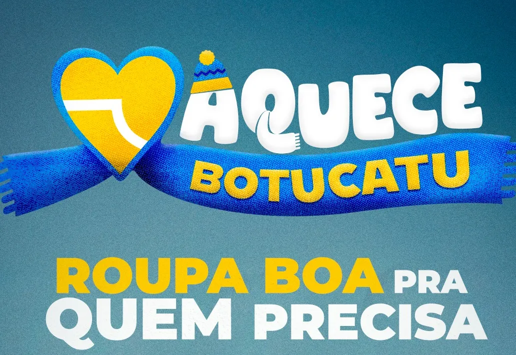 Aquece Botucatu 2026: Prefeitura inicia campanha para doação de agasalhos