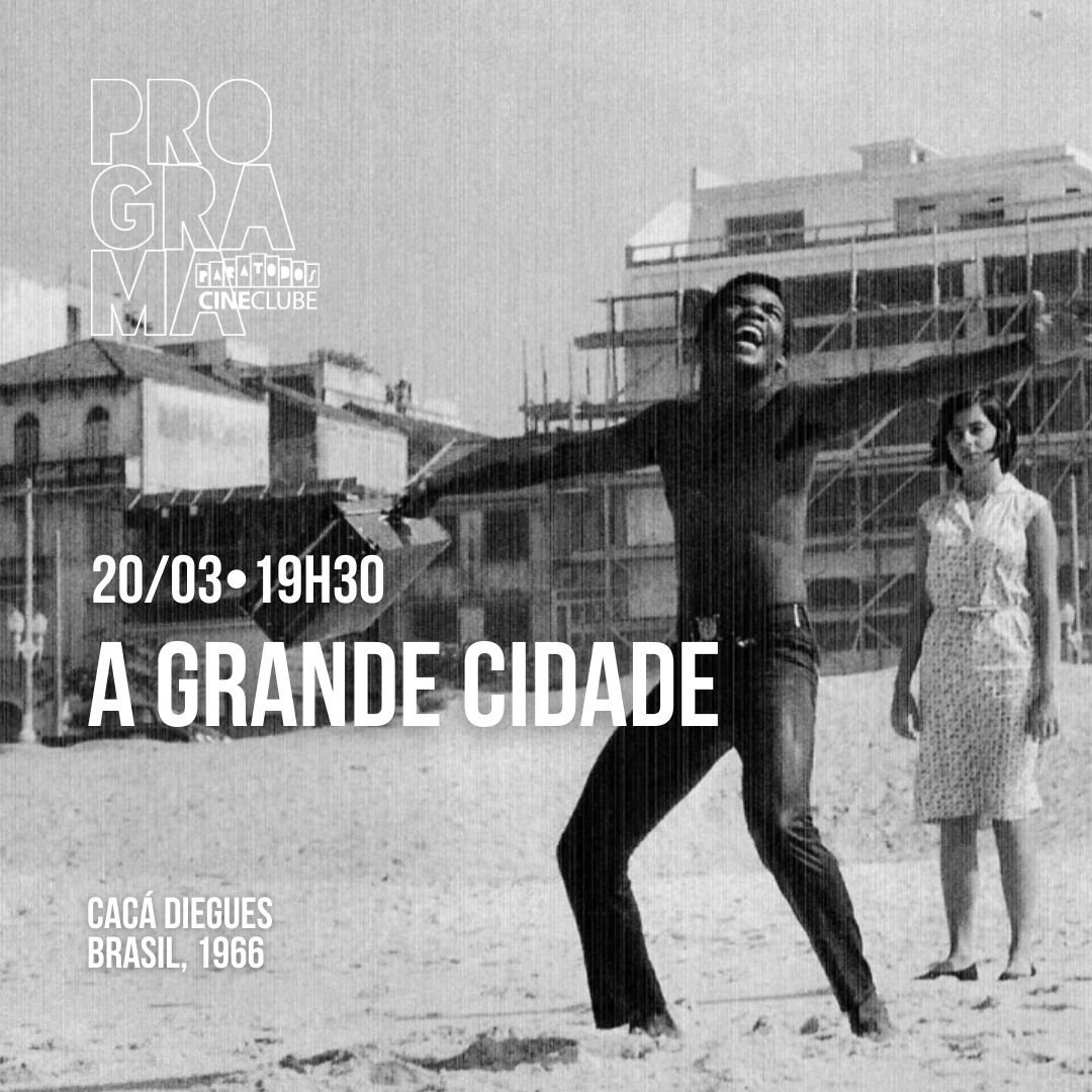 Cineclube Paratodos divulga programação desta semana