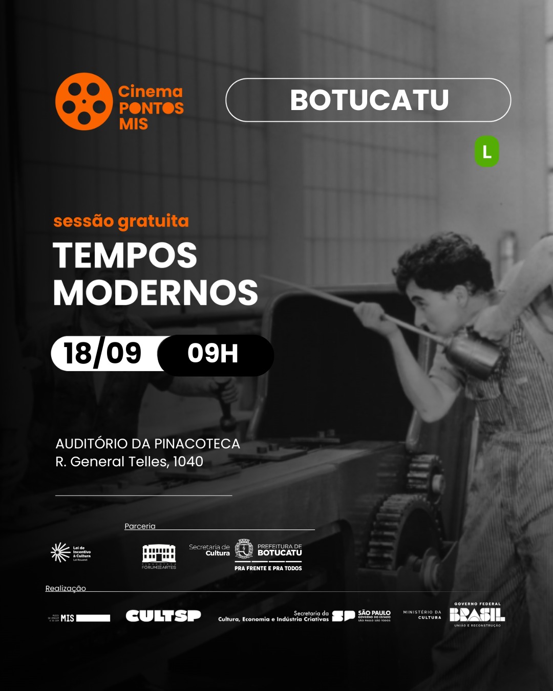 Pontos MIS exibe duas sessões na Pinacoteca em setembro