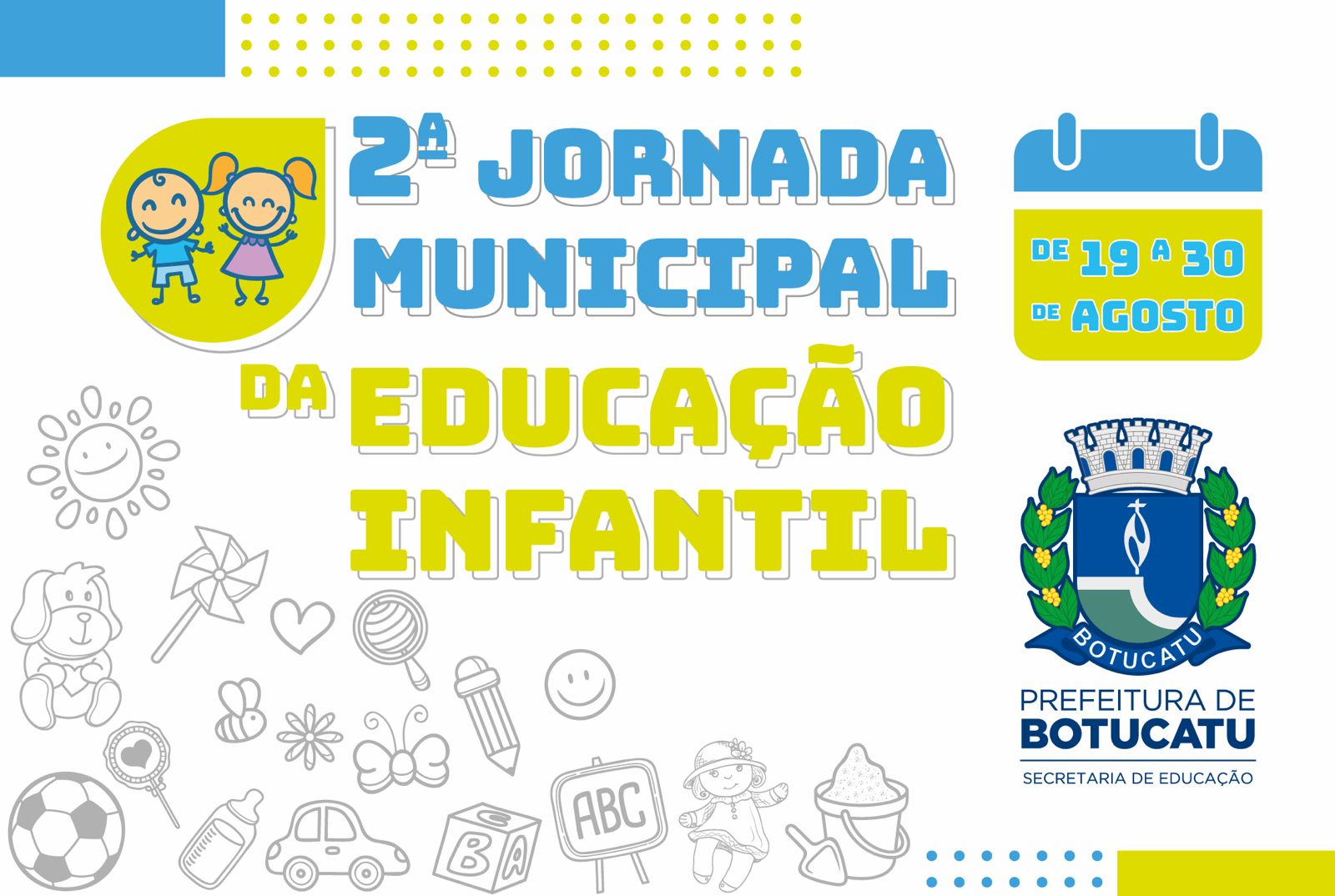 Secretaria de Educação realizará a 2ª Jornada Municipal da Educação Infantil