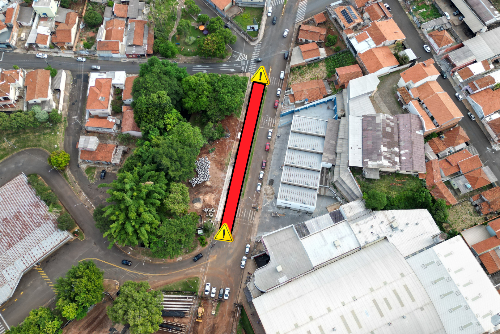 Avenida Vital Brasil terá alteração de fluxo nas proximidades do Terminal Rodoviário
