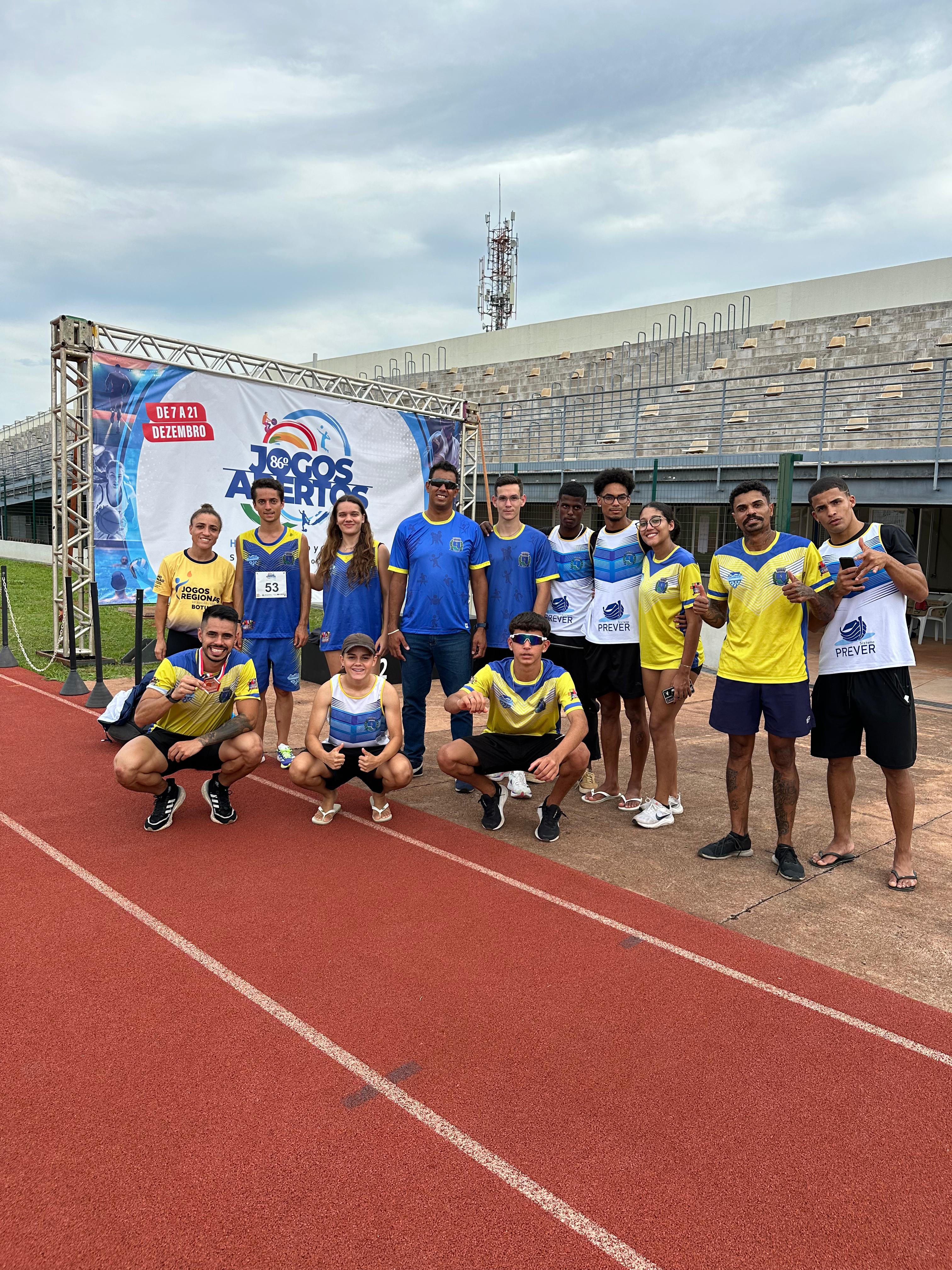 Botucatu faz história no atletismo com 5 medalhas nos Jogos Abertos do Interior 2024