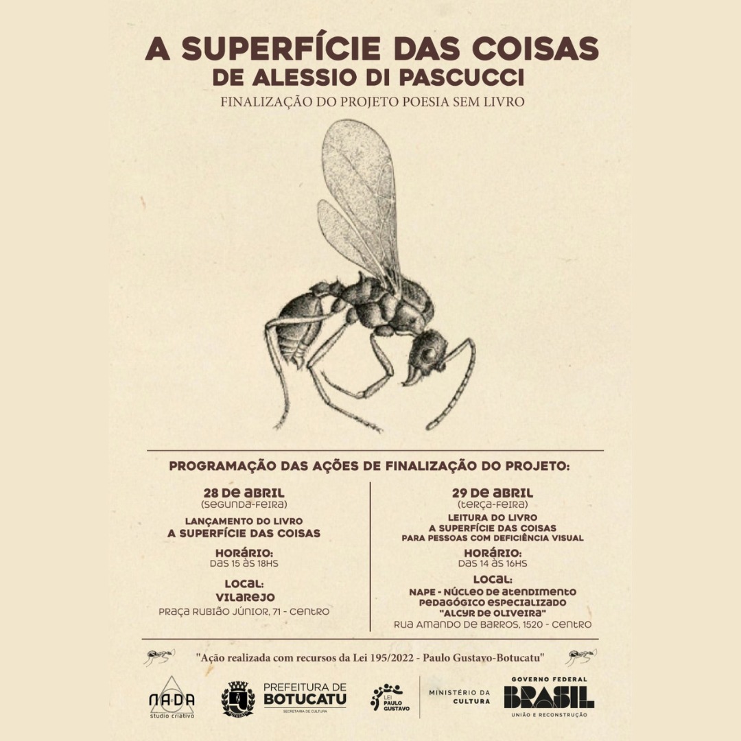 Poeta botucatuense lança novo livro e faz roda de conversa