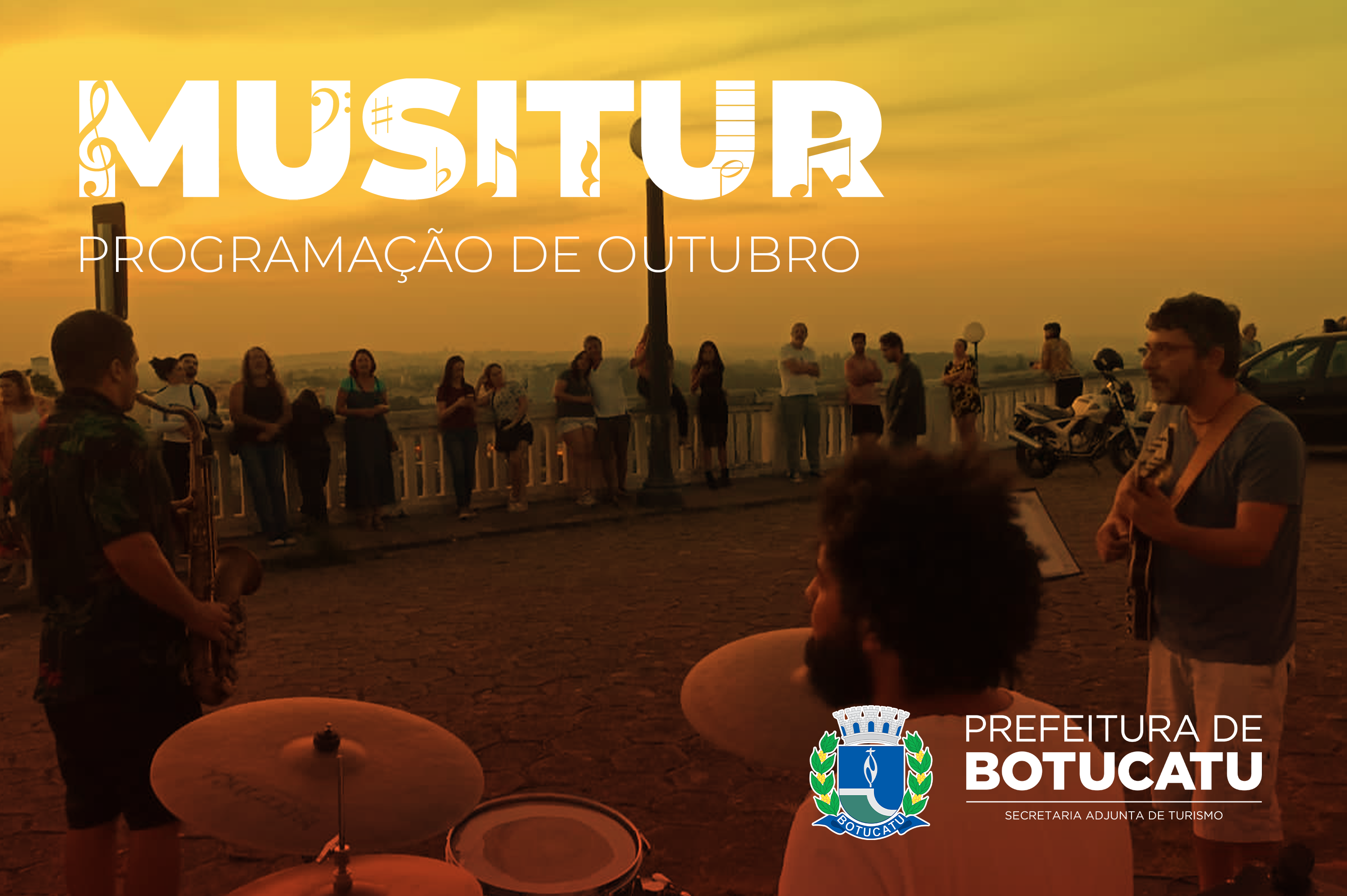 Programação Musitur para o mês de outubro 2024