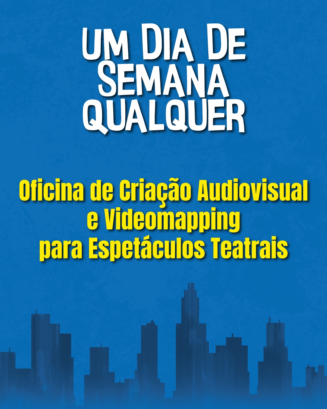 Oficina para Espetáculos Teatrais em Botucatu a partir desta quinta-feira, 18