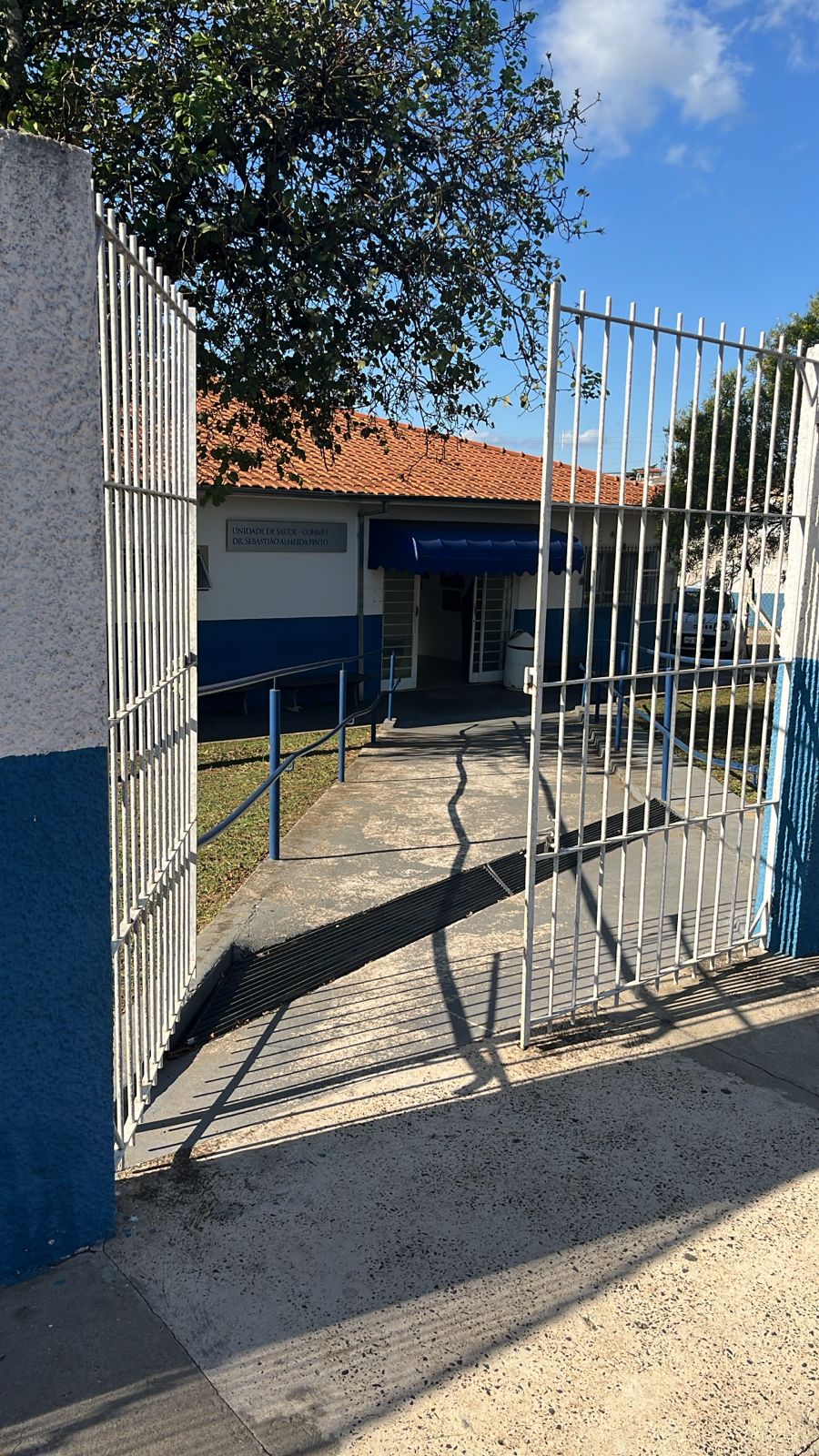 Acesso a recepção da Unidade de Saúde da Cohab I será pela rua lateral nesta semana