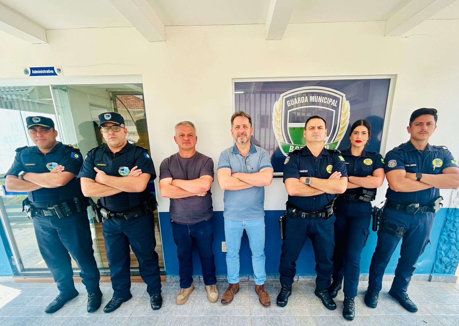 Guarda Civil de Ourinhos realiza visita técnica na GCM de Botucatu