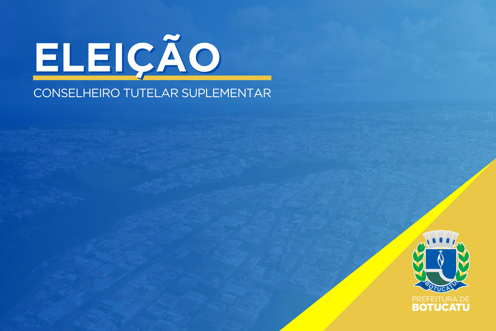 Inscrições para Conselheiro Tutelar Suplementar seguem até sexta-feira, 21