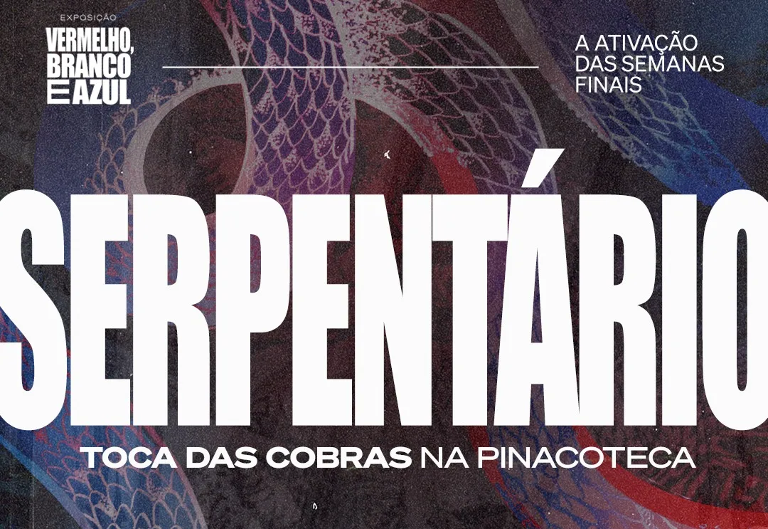 Serpentário Toca das Cobras chega na Pinacoteca em fevereiro