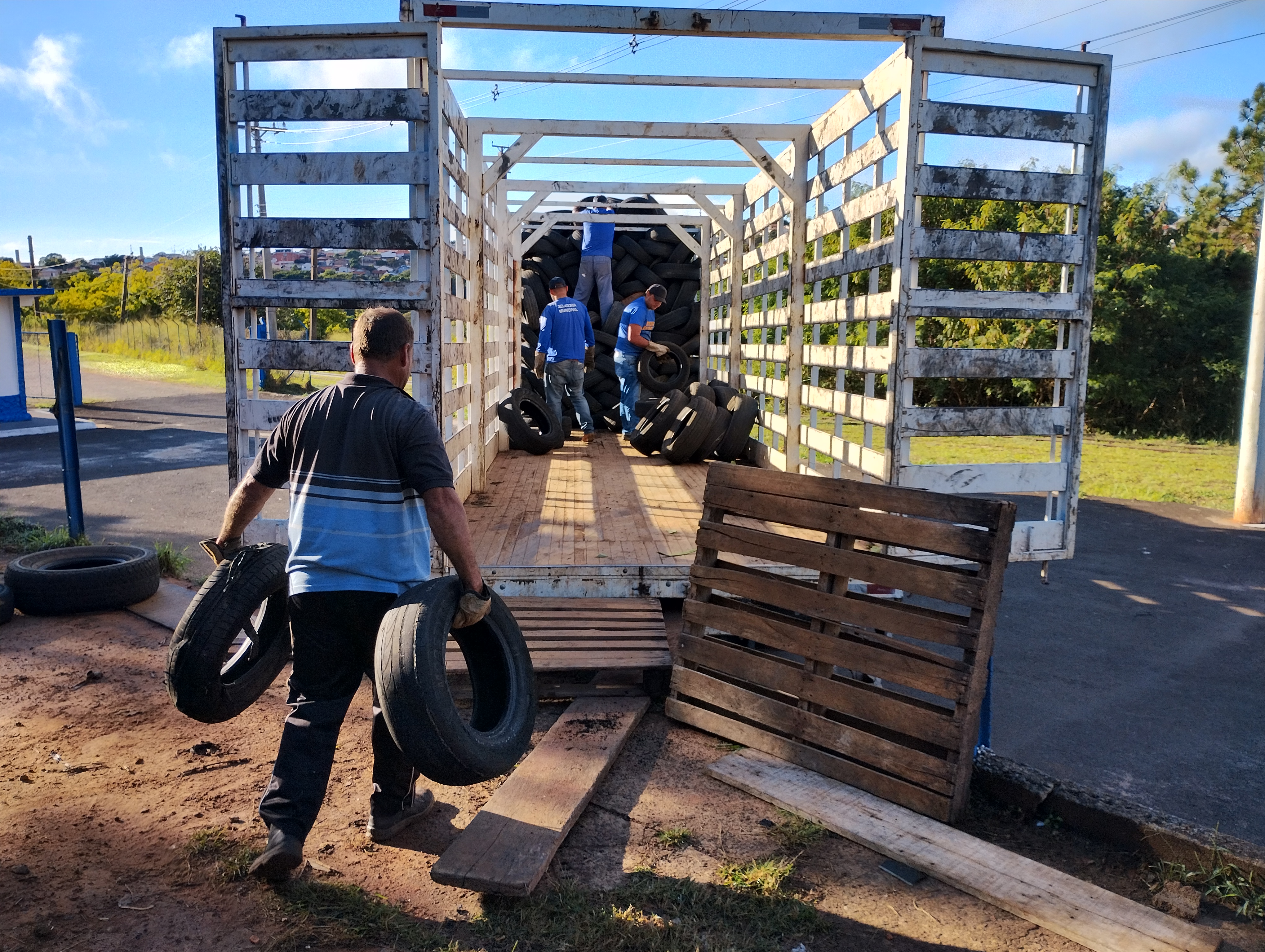 Mais de 50 mil pneus já foram encaminhados para a reciclagem em Botucatu