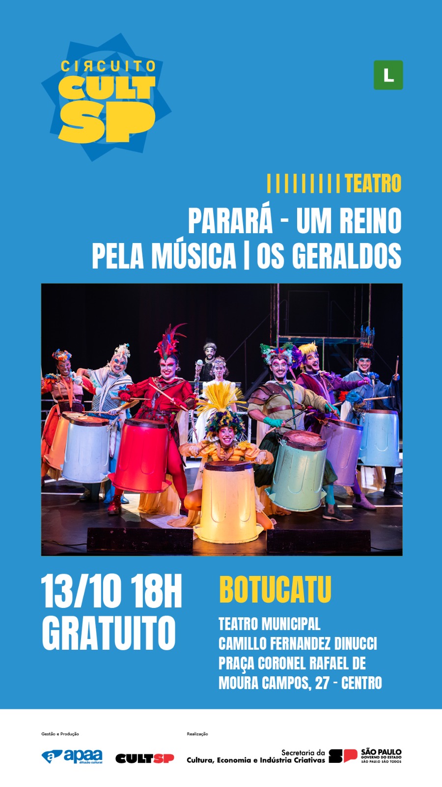 Secretaria de Cultura apresenta “Parará” - Um Reino pela Música