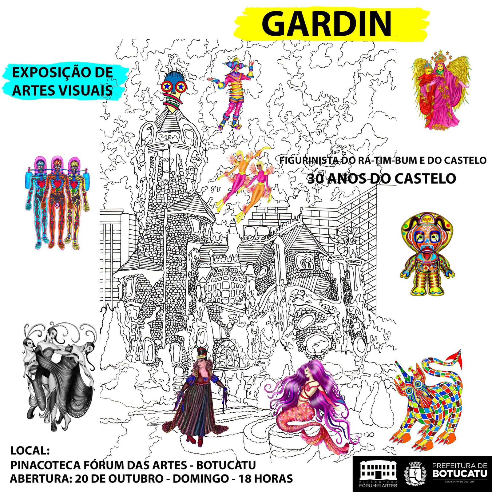 Exposição GARDIN acontece para celebrar os 30 anos de trajetória do artista