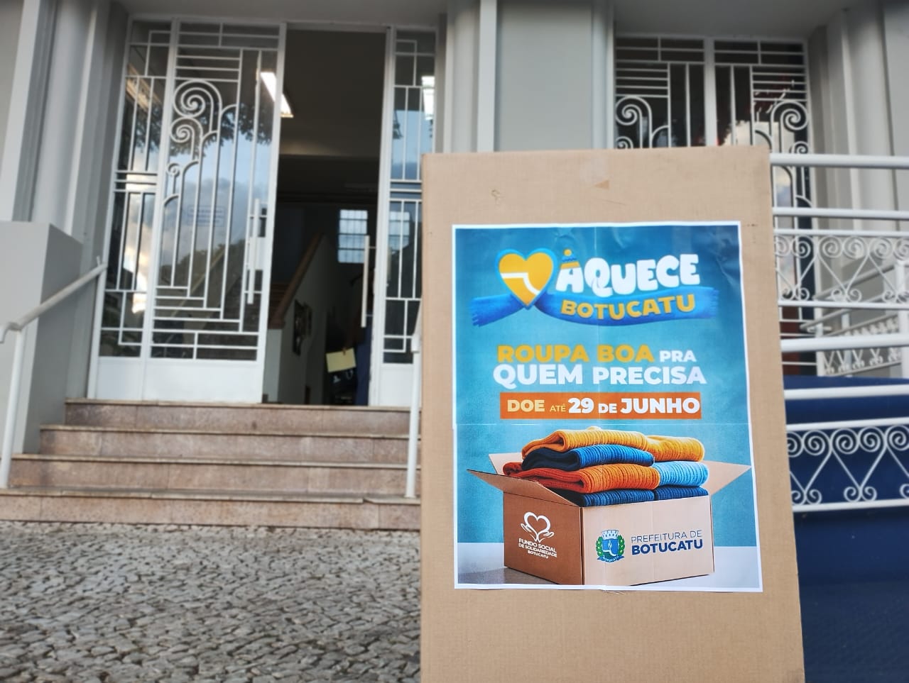 Aquece Botucatu: caixas de coleta já estão disponíveis para doação
