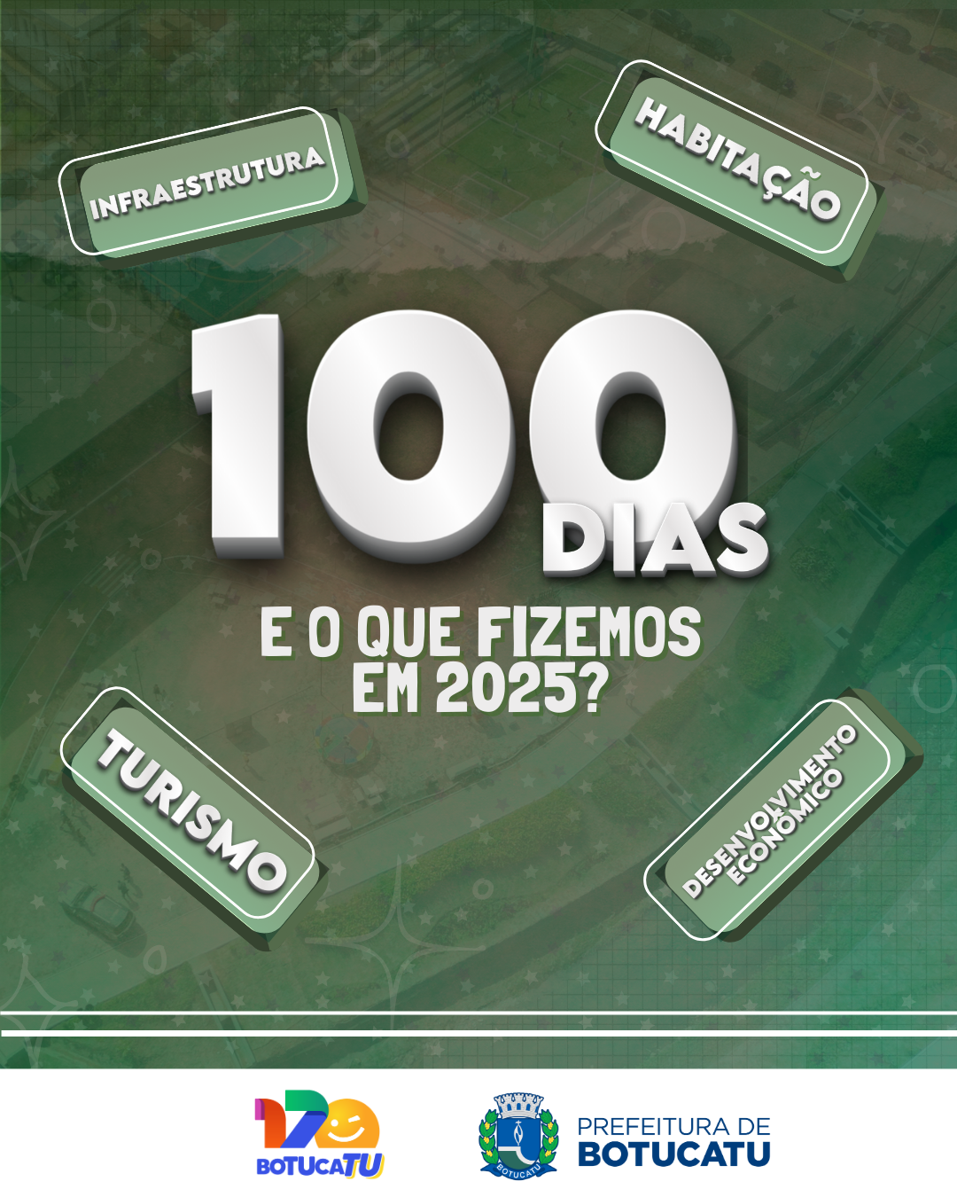 100 dias em 2025: Infraestrutura, Desenvolvimento, Habitação e Turismo