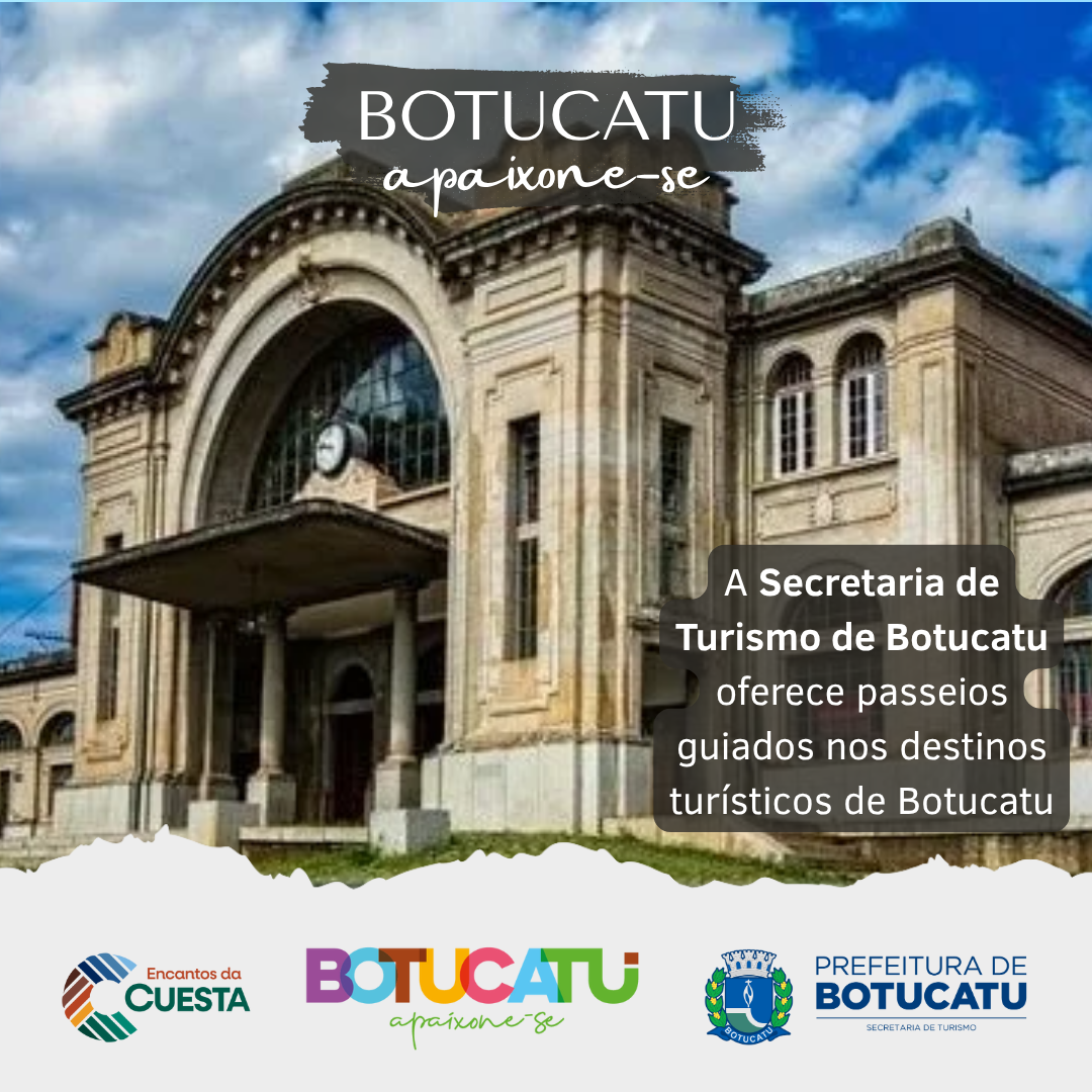 Turismo convida a população para explorar os encantos de Botucatu